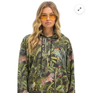Aviator Nation Jungle Print Hoodie